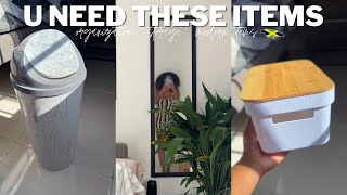AFFORDABLE JAMAICA HOME DECOR & FURNITURE HAUL (organization, storage & modern) | Annesha Adams