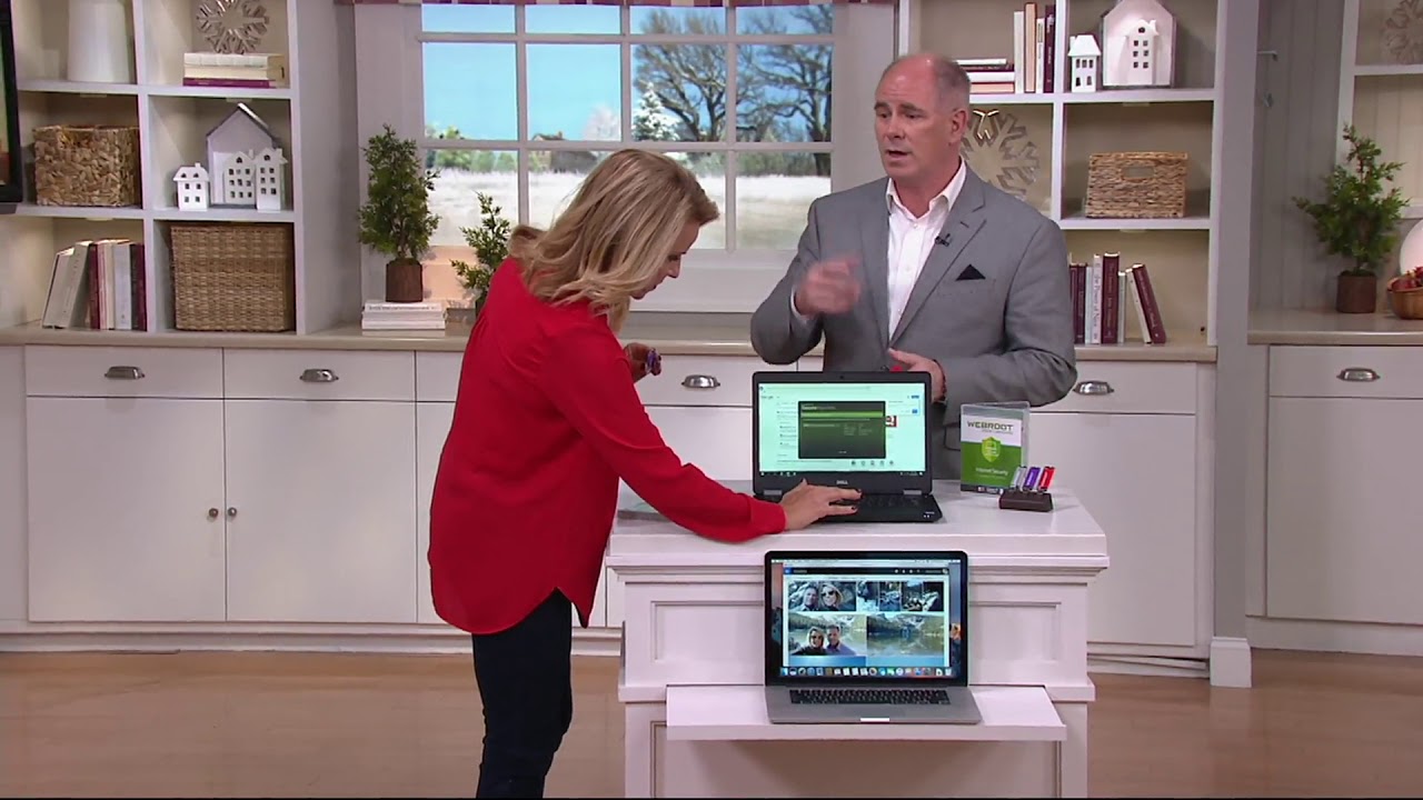 Webroot Lifetime Antivirus for 8 Users PC or Mac on QVC - YouTube