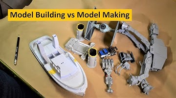 Is Model Building the same as Scratch Building & Model Making? | Boomer Diorama ~ Vlog # 169