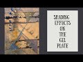 Abstract art on the gel plate shading effects inspired by heathergateswilsonart3232