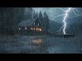 HEAVY RAIN AND THUNDER SOUNDS - DEEP SLEEP | Thunderstorm for Sleeping - Rain Sound Comfort #2