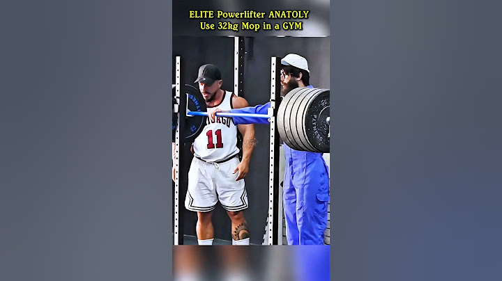 ANATOLY Lifts 32kg Mop in Gym #GymPrankTV #GymPranks #Prank