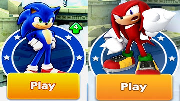 Sonic Dash: TEEN SONIC VS KNUCKLES GAMEPLAY Walkthrough Part 1 (Android/iOS ) #2