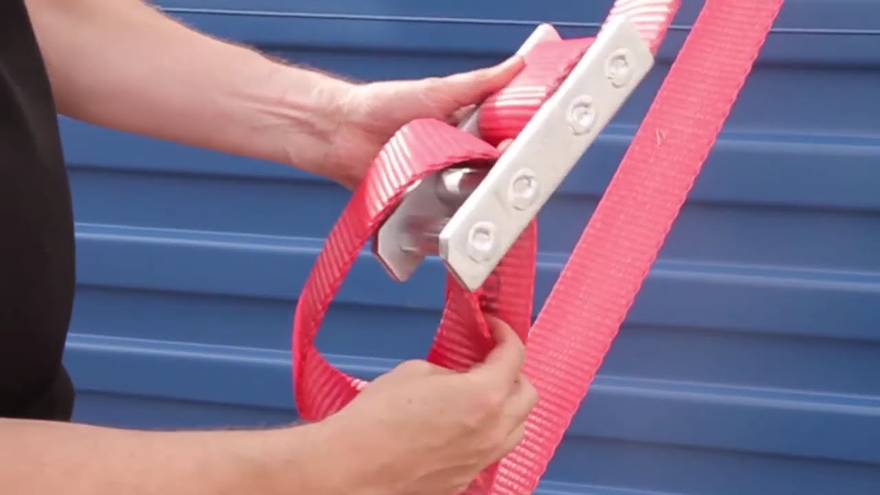 Cordstrap 11 Cordlash + Dynablock + Pneumatische spanner YouTube