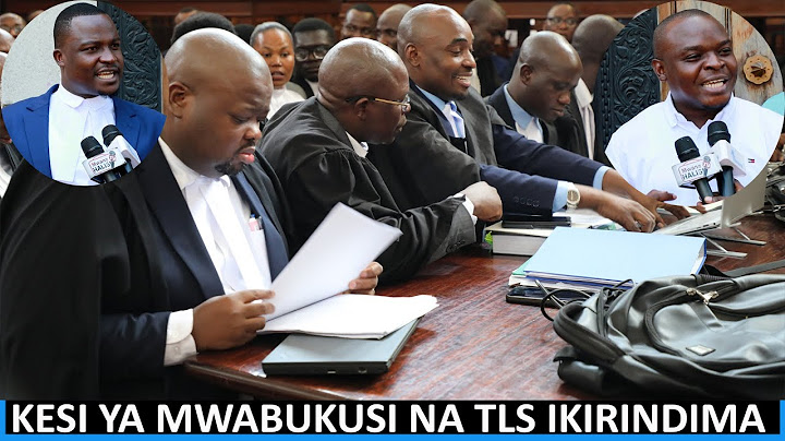 Kesi ya Mwabukusi Dhidi ya TLS Kupinga Kuenguliwa Kugombea Urais Ikirindima