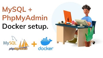MySQL with  phpmyadmin using docker setup in local or development environment.