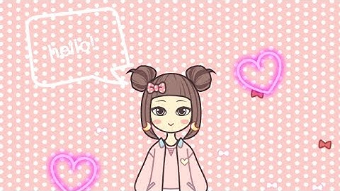 making my character in lily story