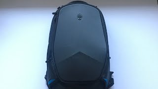 Alienware Vindicator 2.0 15” laptop backpack quick unboxing and review