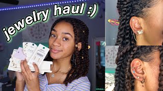 jewelry haul 2021 :) *cute and affordable*