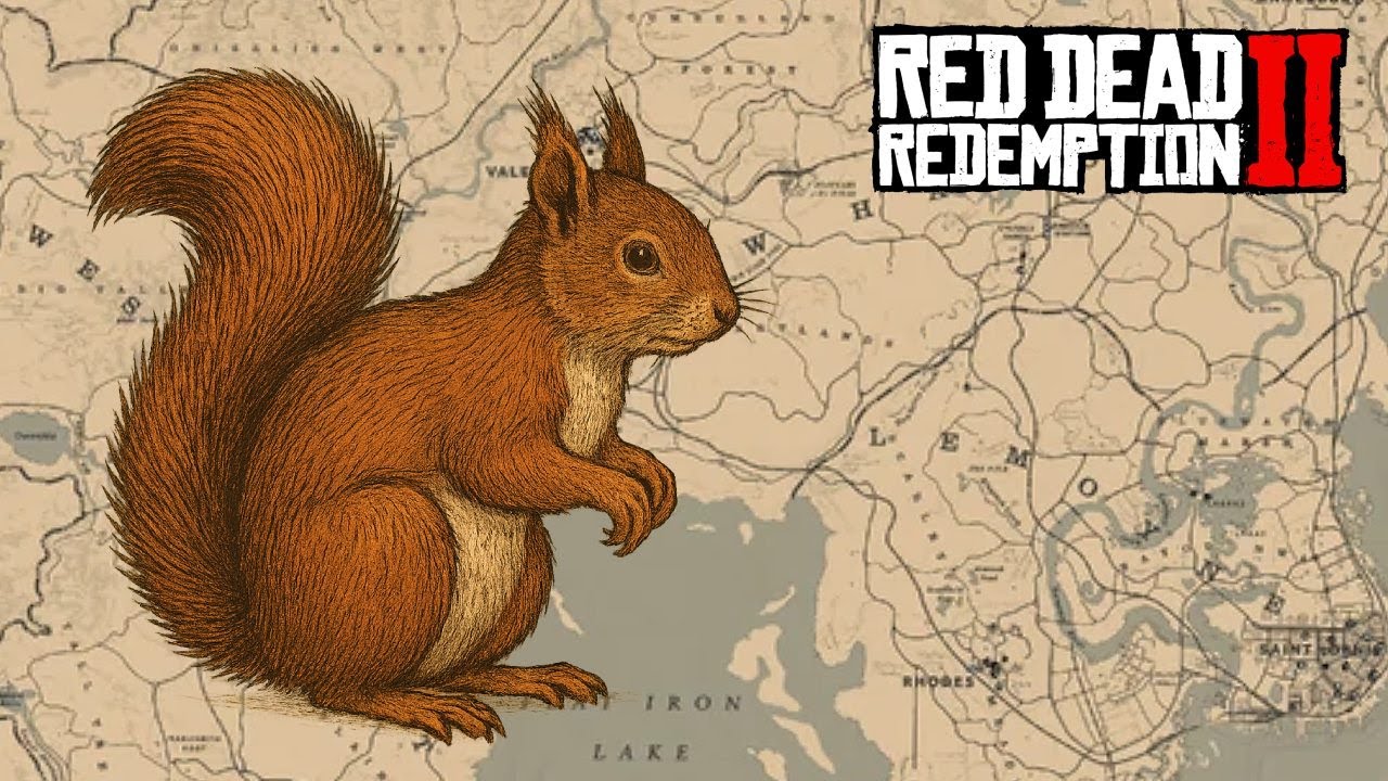 DONDE ENCONTRAR ARDILLA EN RED DEAD REDEMPTION 2 🟢 - YouTube