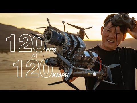 Flying a 120FPS Cinema Camera at 120km/h! Sony FX6 + Lumenier QAV-Pro Cinelifter