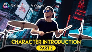 Character Introduction Freeze Frame Animation (Ep.2 Advanced Tips) - VideoProc Vlogger