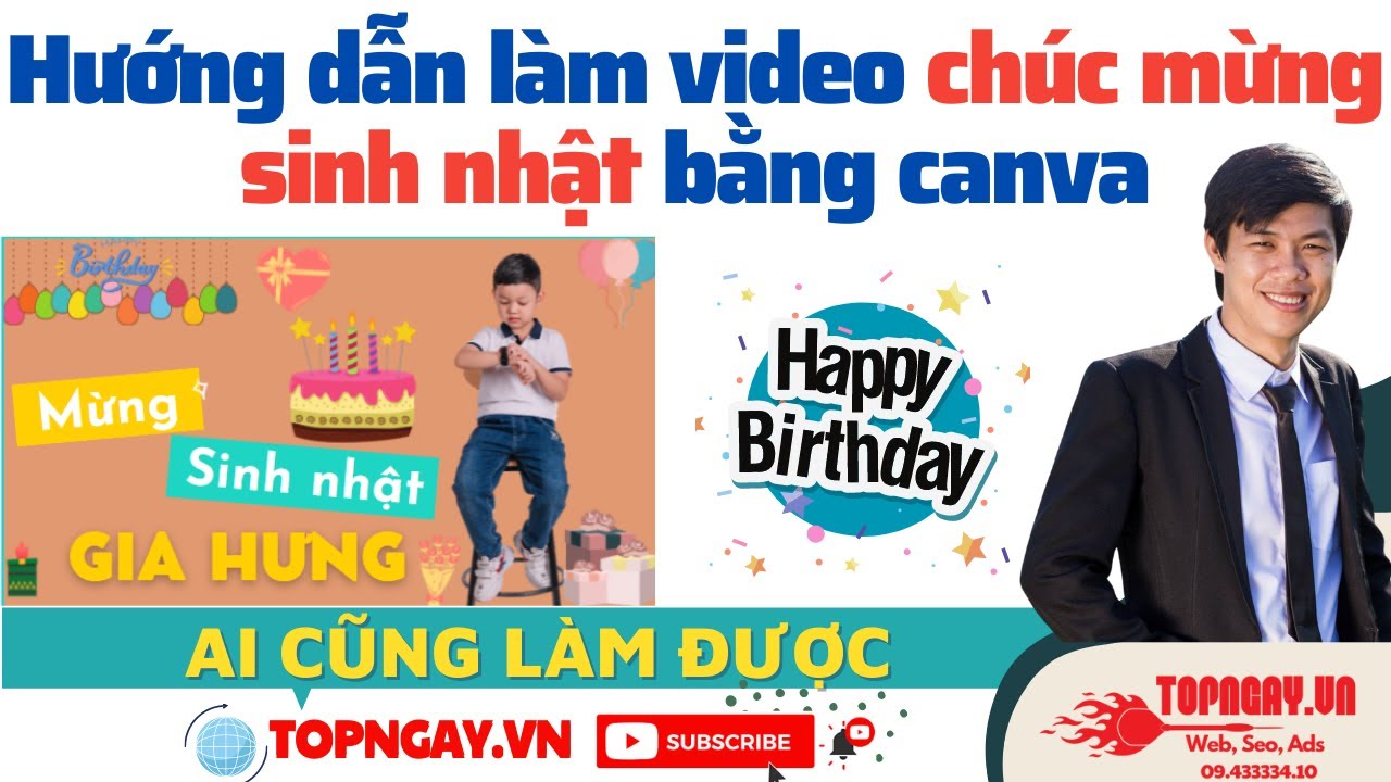 Clip chúc mừng sinh nhật edit video chúc mừng sinh nhật theo yêu cầu TEAM HEYTv Social Media