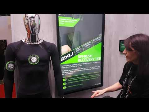 Touch Fabric Simulation in Retail Setting by @ScalaInc - ISE 2017