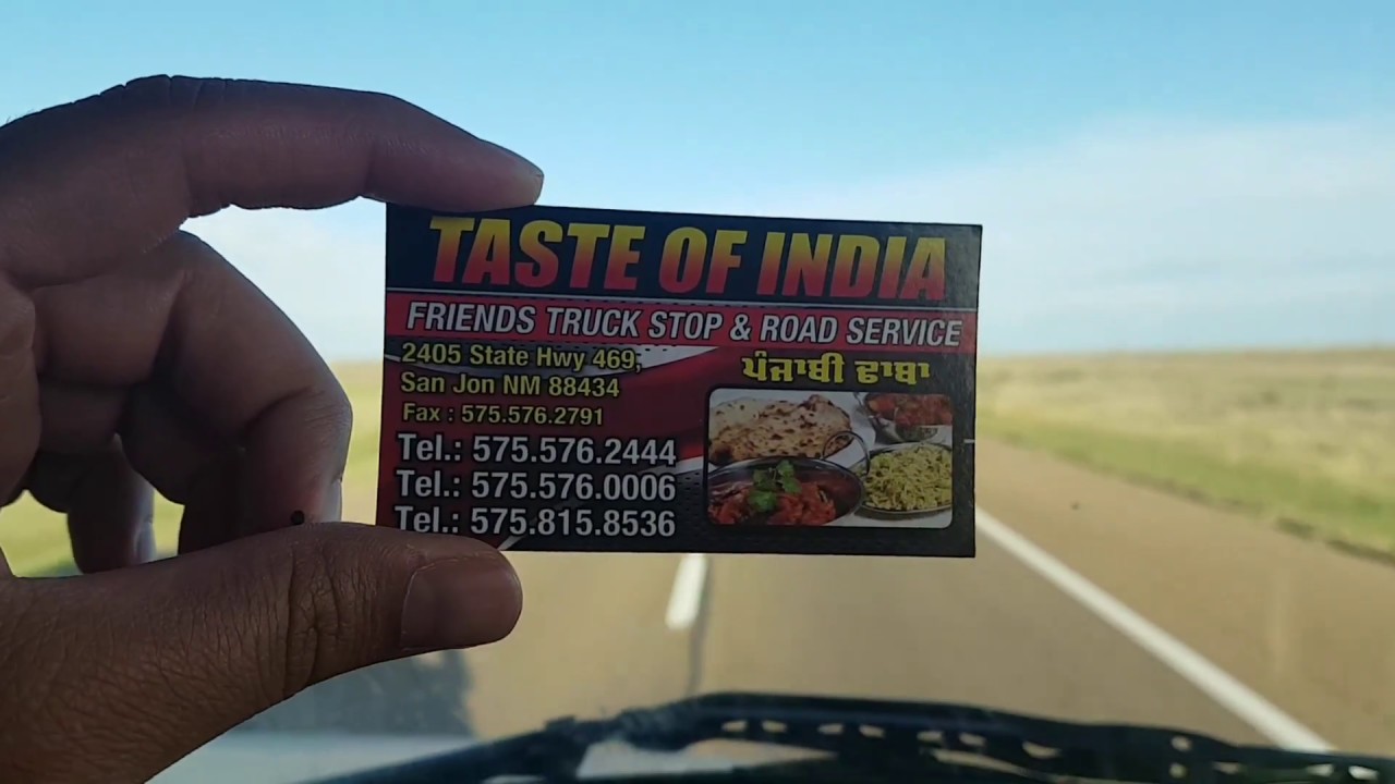 Desi Dhaba On I 40 Usa Youtube