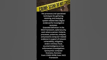 Effectualnary Shorts - Cybersecurity Keyword Learning - ES071 - Digital Forensics