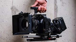 My BMPCC6K Pro Rig with Wooden camera Cage @joshuamartinstudios