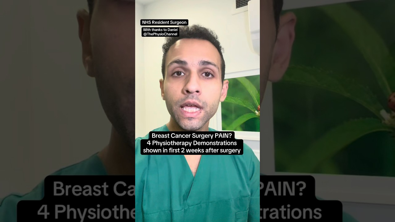 Breast Cancer Surgery:  First 2 weeks Physiotherapy exercises