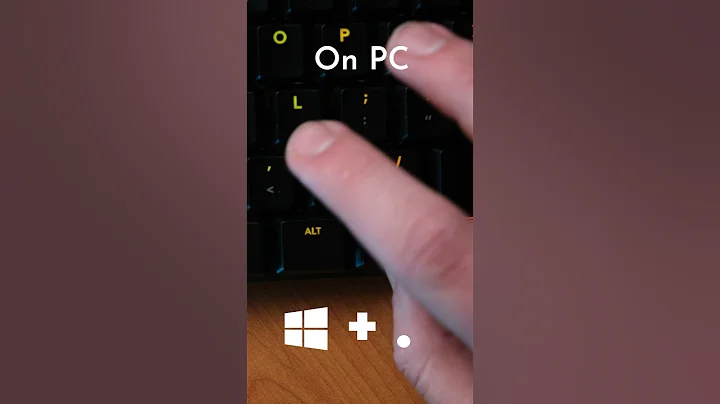 How to type emojis on PC and Mac | 🔧 Quick Tech Tips #shorts