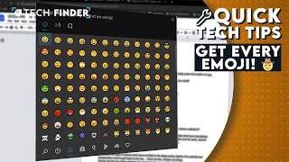 How to type emojis on PC and Mac | 🔧 Quick Tech Tips #shorts screenshot 3