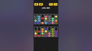 Ball Sort Puzzle Level 9927 / Water Sort Puzzle Level 9927  / all the same