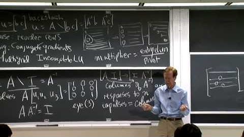 Lec 3 | MIT 18.085 Computational Science and Engineering I, Fall 2008