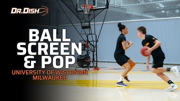 UW-Milwaukee Team Basketball Shooting Drills: Ball Screen and Pop