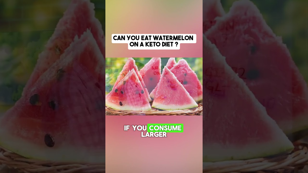 🍉 Can You Eat Watermelon on Keto? (The Truth) 📉