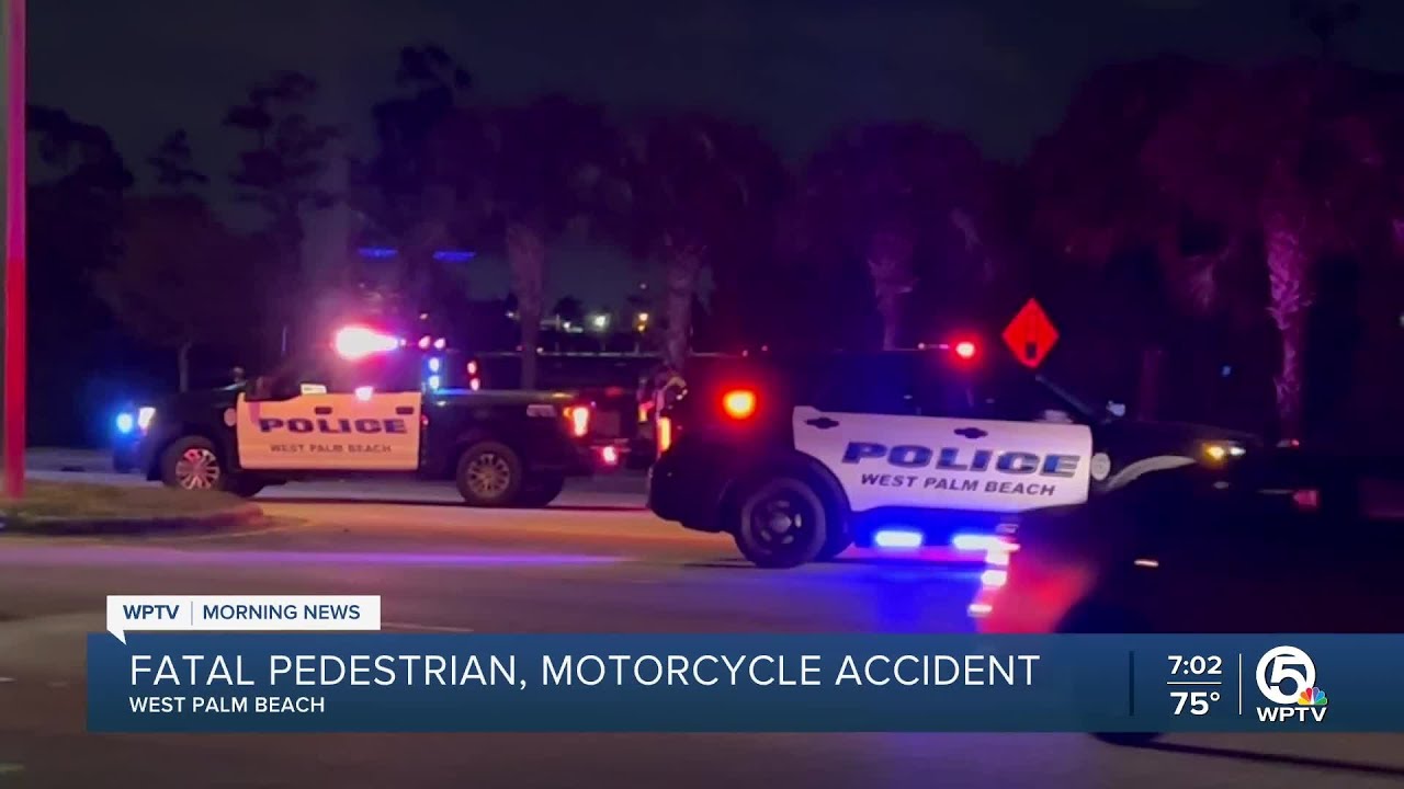 Deadly crash overnight near downtown West Palm Beach - YouTube