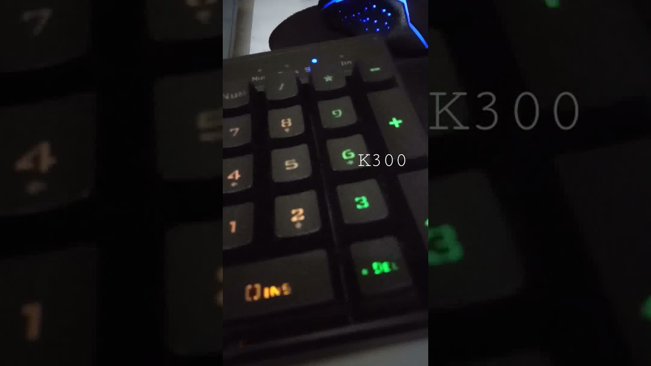 HP GAMMING KEYBOARD K300 IT'S DESIGNED TO COMFORT FOR GAMMERS.
