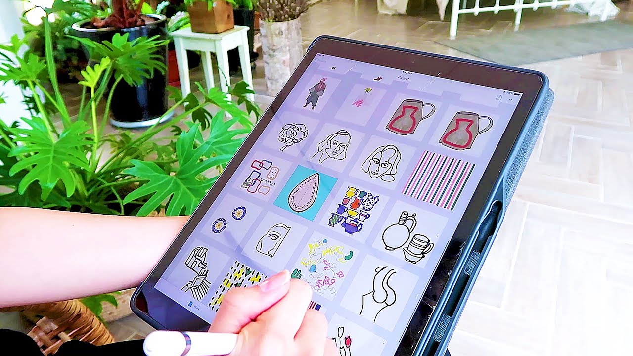 Parsons student sketches in under 1 minute