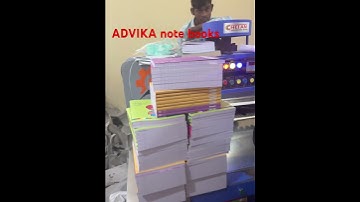 Copy cutting #advikanotebook #notebookfactory #shortvideo #machine #copybook #notebookcover #copy