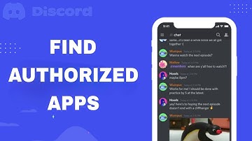 How To Find Authorized Apps On Discord App