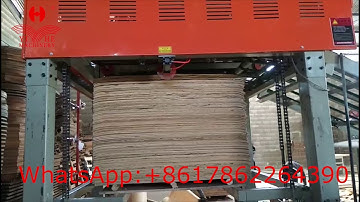 4 feet automatic veneer stacker for stacking veneer