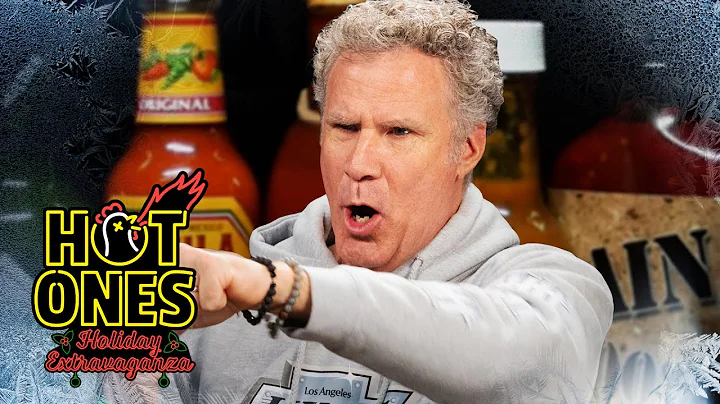 Will Ferrell Brings the Spirit to the Hot Ones Hol...