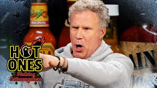 Will Ferrell Brings the Spirit to the Hot Ones Holiday Extravaganza | Hot Ones