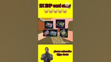 2x exp card story funny 😂 video in pubg #shorts #virel #shortvideo
