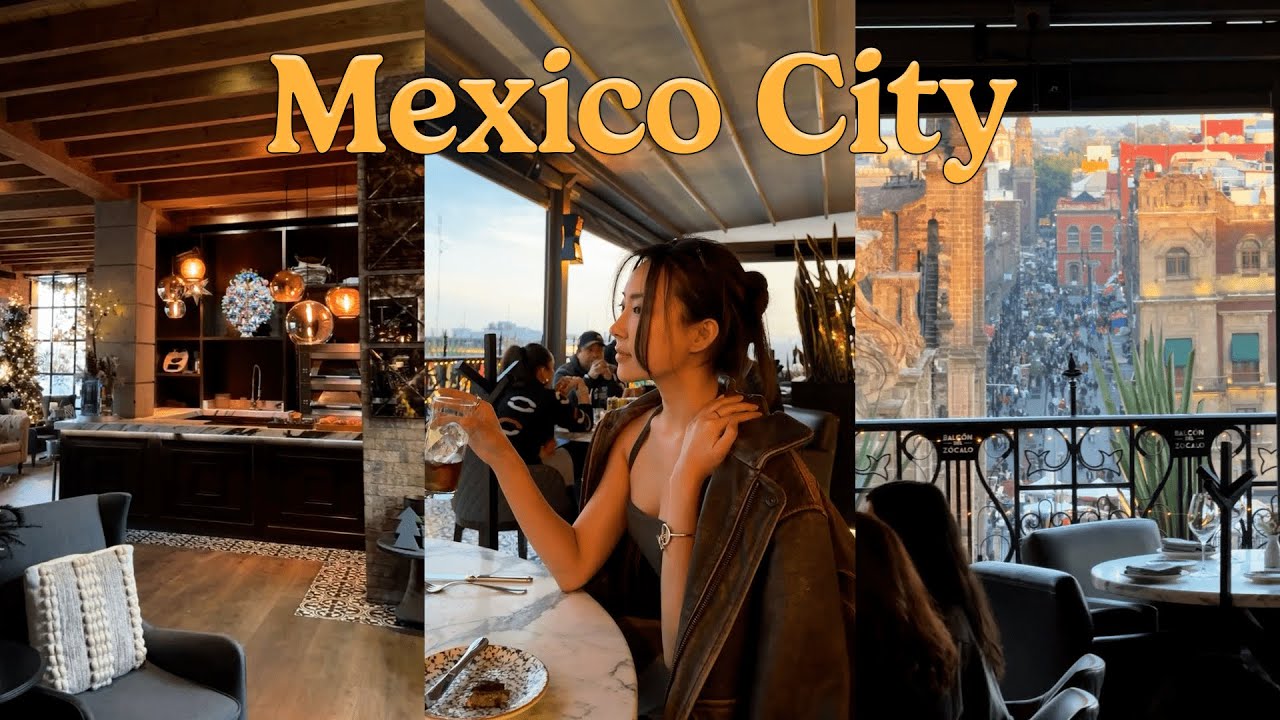 먹고 마시고 쇼핑하는🍷 멕시코시티 여행 브이로그 │ 빈티지 쇼핑, 타코 맛집, 일상,패션