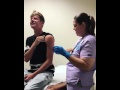 Blake Gray is afraid of injections part. 2 😂