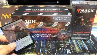 Adventures in Forgotten Realms Prerelease Pack opening. MTG. D&D. Dungeons & Dragons