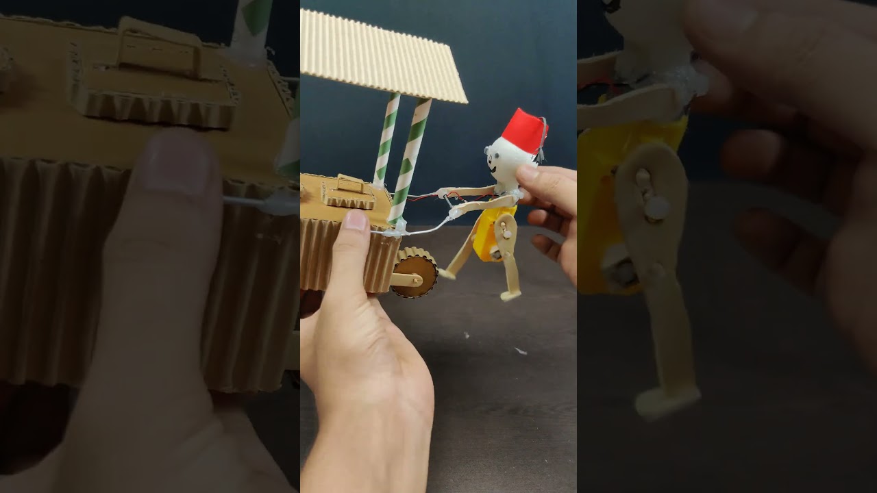 DIY Ice Cream Trolly|| science project 