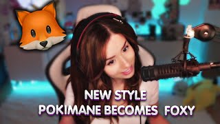 Pokimanes New Style. Pokimane Becomes Foxy