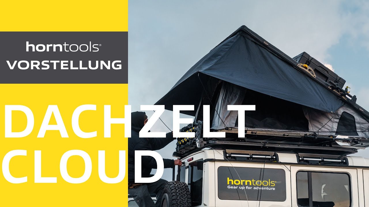 Triangle Dachzelt Cloud für 2 Personen - 140 cm – Video