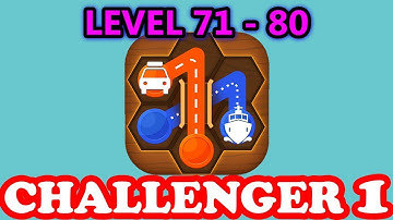 Line Connect: Hexa | Challenger 1 | Level 71 - 80 | Walkthrough