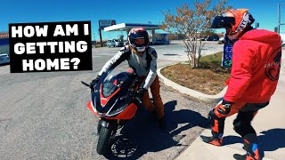 APRILIA RSV4 BREAKS DOWN 1,500 MILES FROM HOME...
A long way from home and the Brand New Aprilia RSV4 1100 Factory doesnt want to start...
Check out NBT for the best Armored Street Riding Gear
https://www.nbtclothing.com/ and use code: FASTFLOW to save!
Red S1000RR Rider @saiyanarmymotorsports
Follow me on Instagram
instagram.com/fastflowkc APRILIA RSV4 BREAKS DOWN 1,500 MILES FROM HOME...
