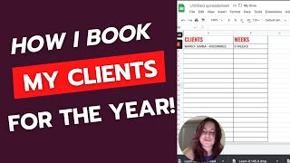 HOW I BOOK MY MOBILE GROOMING CLIENTS FOR THE YEAR USING MOEGO screenshot 5
