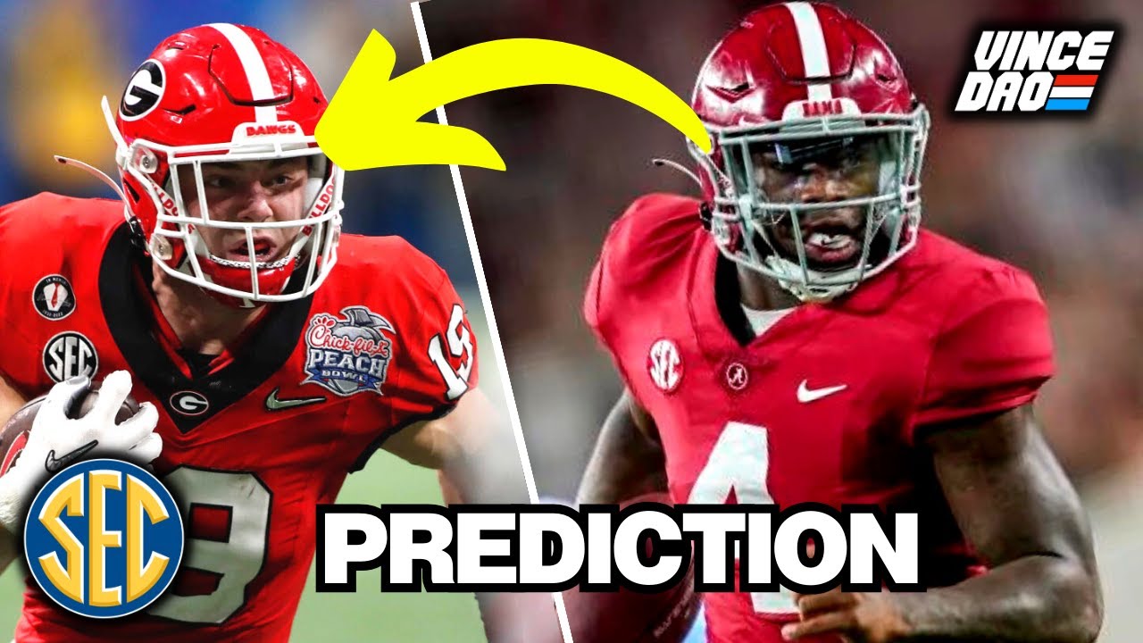 vs Alabama PREDICTION for SEC Championship Game! YouTube