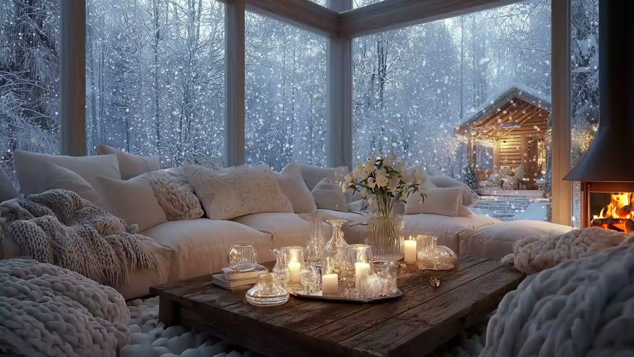 Fireplace Serenity and Soft Piano Music for Focus, Study, and Inner Calm
