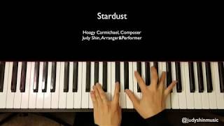 Stardust/Jazz Piano Arrangement Sheet Music/Judy Shin chords