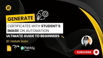 Create Certificates With Student Images & Send it On Whatsapp with Pabbly Connect Automation